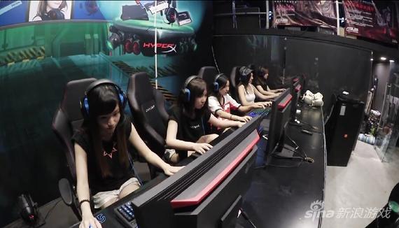 清纯可人 香港成立首支LOL女子战队Girls HK-