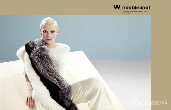 W.Doubleudot 2015秋冬女装新品