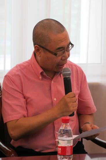 艺术家胡永凯发言