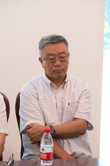 中央美术学院教授、中国壁画学会主席戴士和