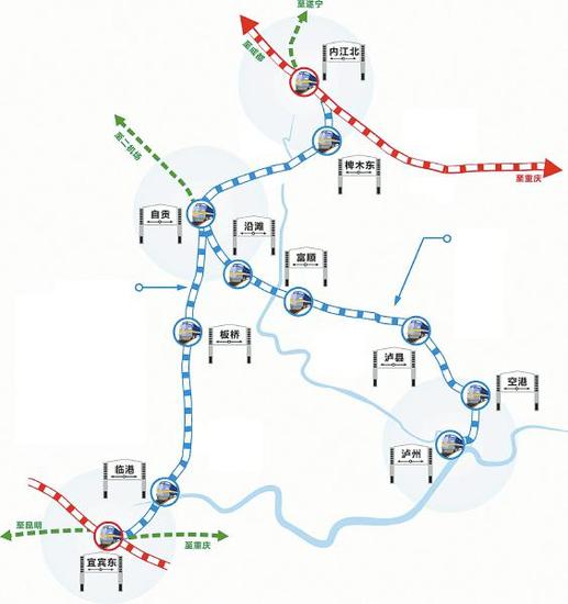 川南城际铁路预计12月动工
