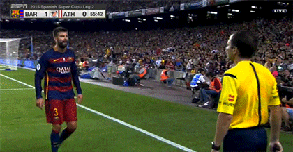 巴萨主帅大度服输 大将质疑裁判:红牌没必要