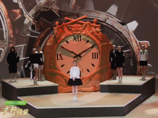 韩后助力《女神新装》 网络关注度超“快本”登综艺榜首 |女神_新浪时尚_新浪网