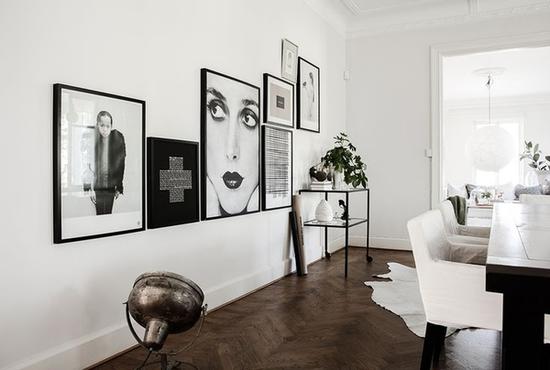 照片墙如何挂才能避免乡村十字绣的喜感|装饰