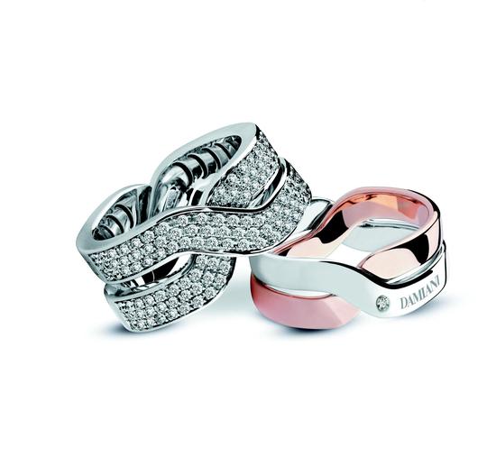 Damiani -  Baci - diamond rings