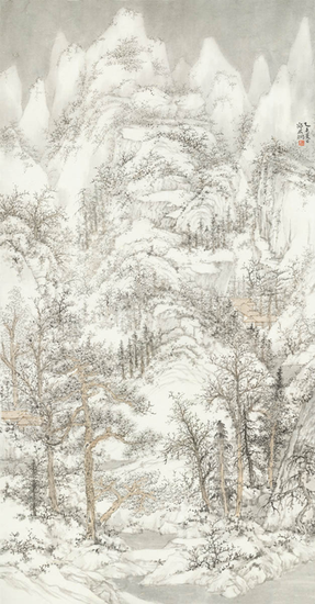 邵仄炯 快雪时晴