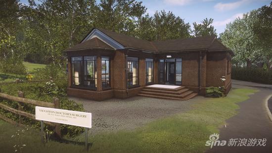 诊所是玩家第一次能看到大量血迹的地方