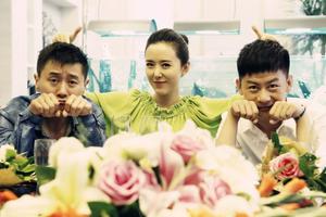 颜丹晨与戏里戏外好友欢度七夕夜