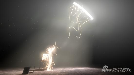 用“光团”这种超自然现象重现人物