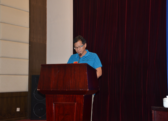 發布會上領導致辭