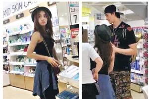 蔡依林锦荣日本过七夕 甜蜜逛街大量购物