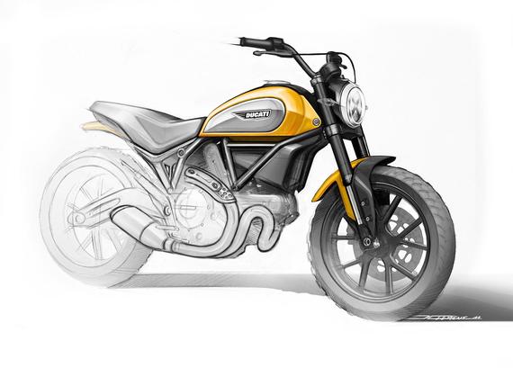 杜卡迪的 Scrambler 车型设计