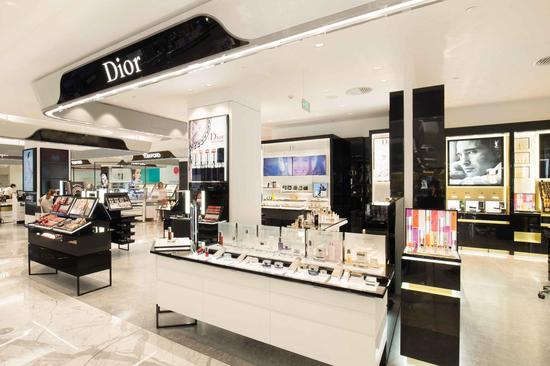 Dior迪奥香水化妆品专柜 北京SKP重装开业|迪