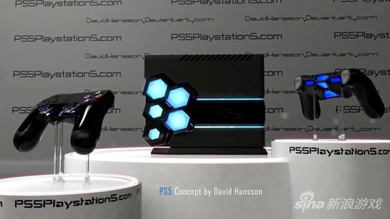 天马星空的想象 PS5概念机非官方设计曝光_电