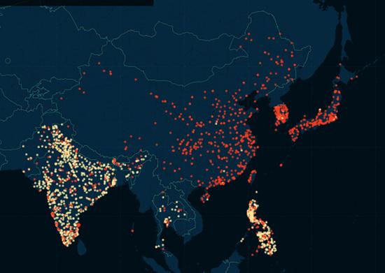 婚外情网站泄密资料被绘成出轨地图：含5万城市