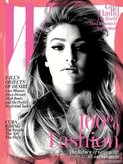 Gigi Hadid-W Magazine