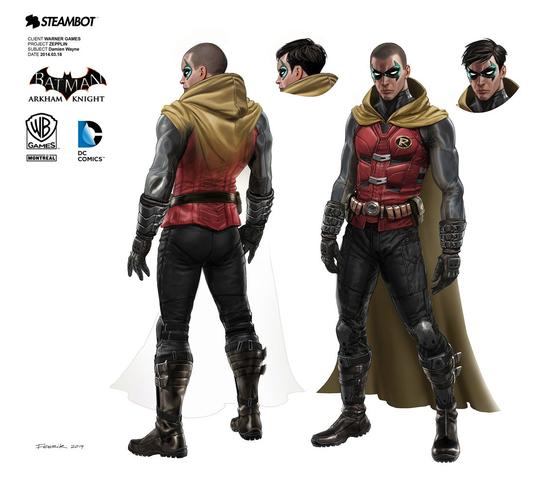 《蝙蝠侠：阿甘骑士》最新DLC服装概念图