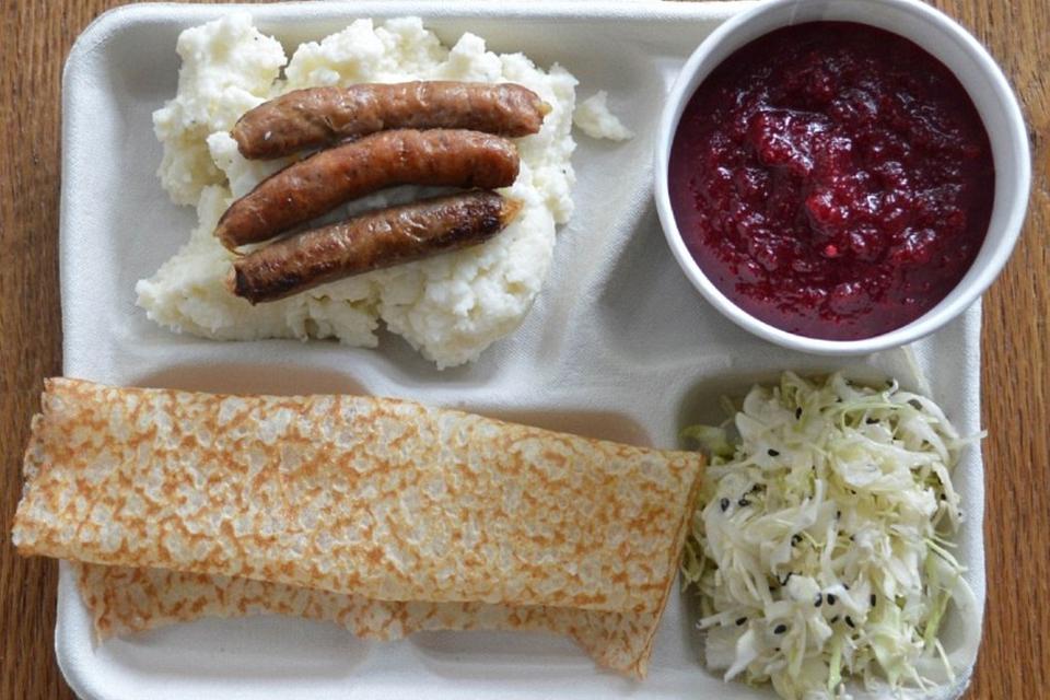 乌克兰校园午餐