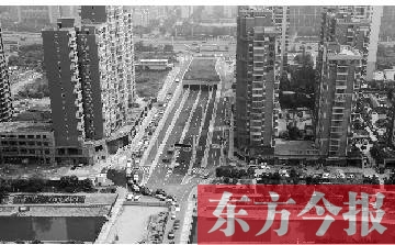 福元路—商鼎路下穿中州大道隧道于8月29日正式开通