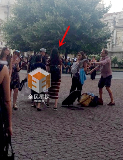 倪妮现身米兰