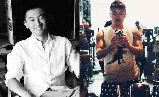 苏有朋晒健身照