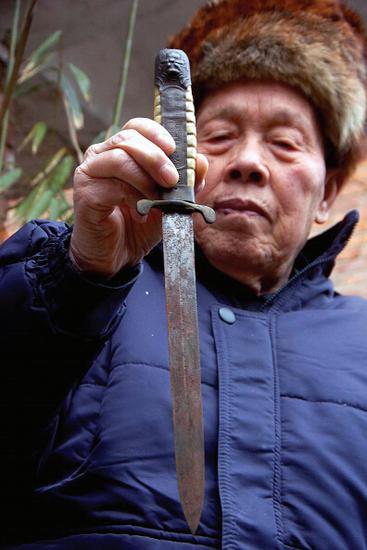 抗战老兵吴道华近照