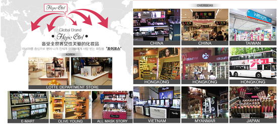 代理点都可以看到,不仅如此,也成功进军了海外市场,中国香港(卡莱美)