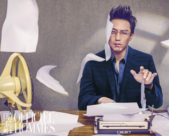 邓超时尚封面大片曝光 搞怪耍宝魅力依旧