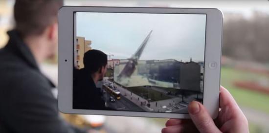 Metaio的技术应用在iPad上