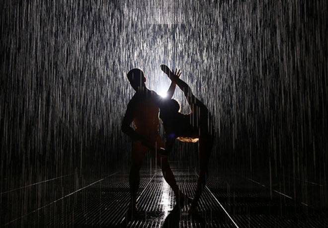 大众汽车文化项目启动雨屋于上海开幕