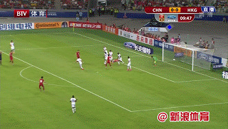 郑智远射击中立柱GIF