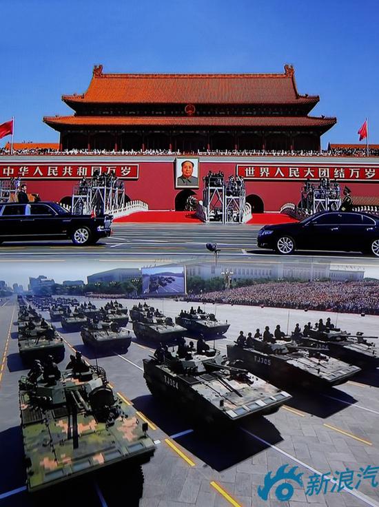 天上飞 地下跑 盘点阅兵那些事儿