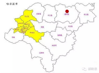 通河县地图_通河县人口