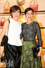钟楚红与关之琳两大美人保养得宜