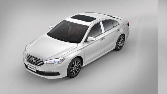 力帆首款中级轿车力帆820