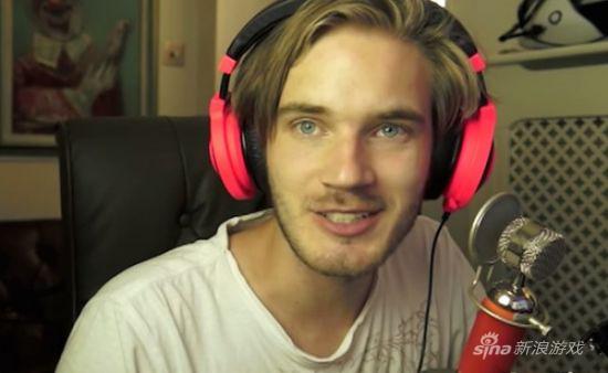 创造历史 Youtube著名主播PewDiePie点击量超
