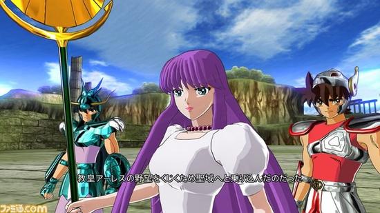 雅典娜登场 《圣斗士星矢：战士之魂》最新截图