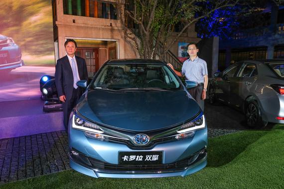 价格亲民 卡罗拉双擎上市前亮相天津_天津汽车