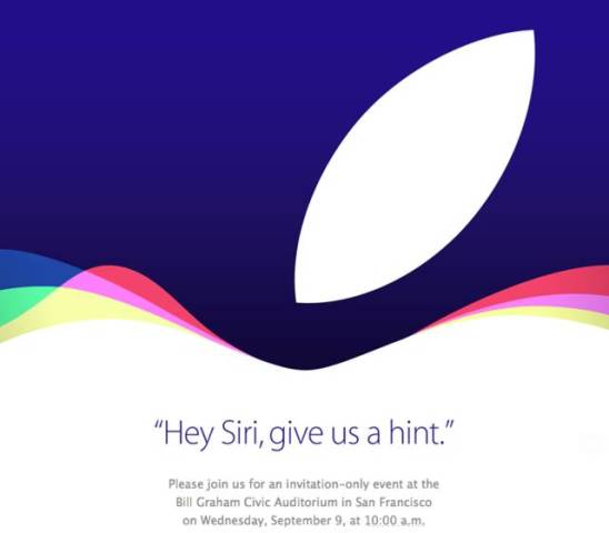 苹果9月9日发布会邀请函（Image via The Loop）