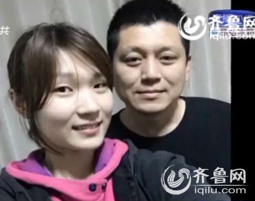 王梦洁的父亲王鹏告诉记者,女儿从小就非常喜欢排球这项运动。(视频截图)