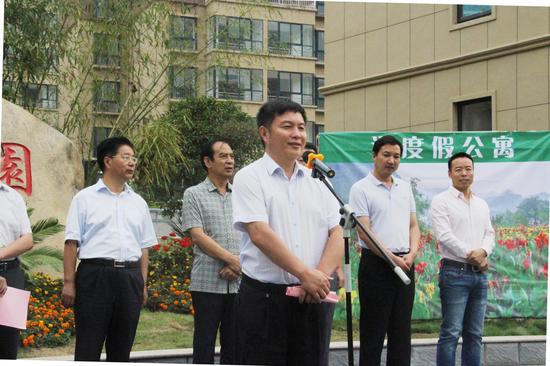 欒川縣政府為河南最年長抗戰老兵送度假公寓邀其安享晚年