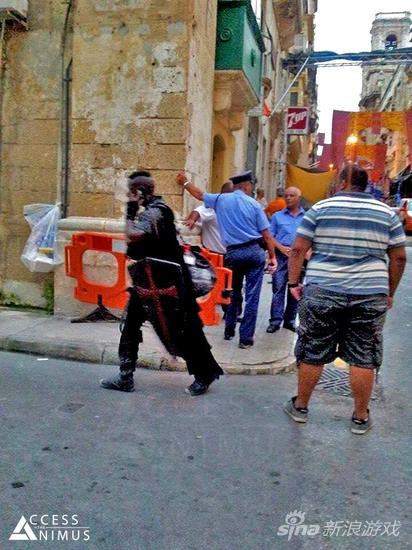 《刺客信条》电影片场照