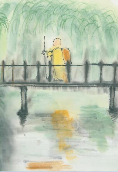 (画：贤书法师)