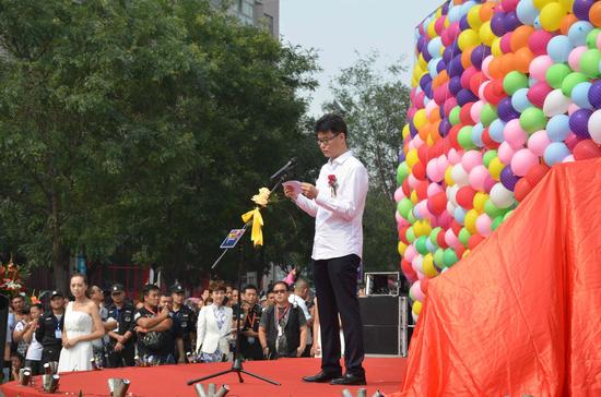 京莎鞋世界開業(yè)盛典活動(dòng)現(xiàn)場致辭