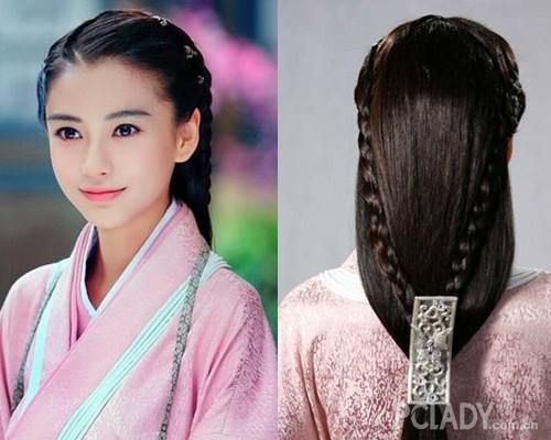 倾国又倾城!AB古典发型再次美出新高度|angelababy|古典|发型_新浪时尚_