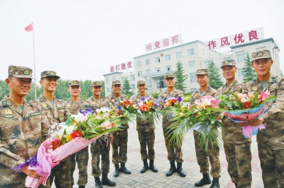 10名受阅官兵将被安排带新兵