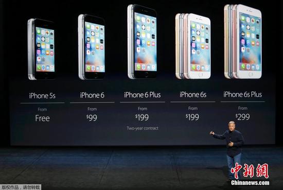 苹果发布iPhone6S 9月25日中国发售(图)