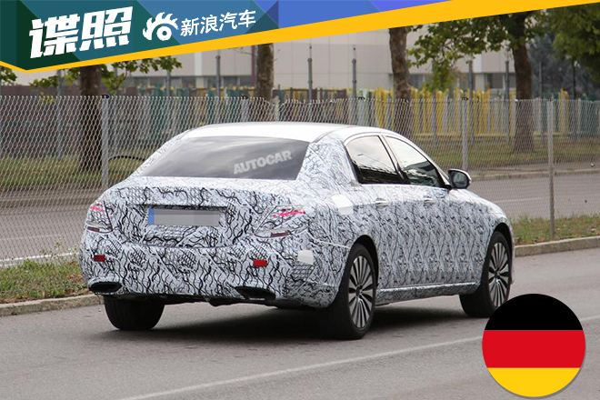 奔驰E级迈巴赫版谍照 或北京车展首发