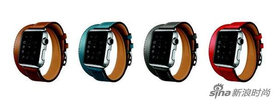 Apple Watch Hermes系列提供4种不同颜色