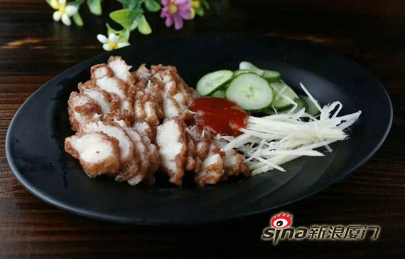 红糟炸肉